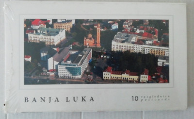 CC5 22 - Pliant/Set ilustrate/Carti postale - Banja Luka - Bosnia si Hertegovina foto