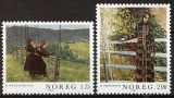 Norvegia 1982 - Picturi, arta, serie neuzata