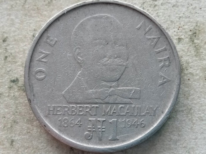 NIGERIA-1 NAIRA 1991