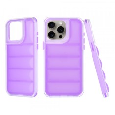 Husa pentru Apple iPhone 15 Pro Max, Techsuit, Wave Shield, Mov foto