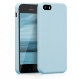 Husa pentru Apple iPhone 5 / iPhone 5s / iPhone SE, Silicon, Albastru, 42766.58, Carcasa, Kwmobile