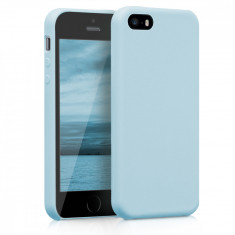 Husa pentru Apple iPhone 5 / iPhone 5s / iPhone SE, Silicon, Albastru, 42766.58