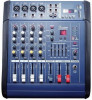 Mixer audio cu amplificare, putere 2x250 W, 4 canale, Bluetooth