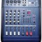 Mixer audio cu amplificare, putere 2x250 W, 4 canale, Bluetooth