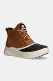 Sorel cizme de zapada din piele intoarsa OUT N ABOUT IV CLASSIC W culoarea maro, 2088161243