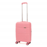 Troler Waves, Roz, 55X39X19 cm ComfortTravel Luggage, Ella Icon