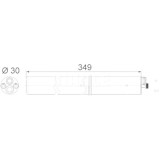 Filtru uscator aer conditionat 30x340mm, MAHLE AD243000S