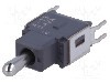 Intrerupator basculant, 3 pozitii, mod comutare ON-OFF-ON, SPDT, NKK SWITCHES - A13JB