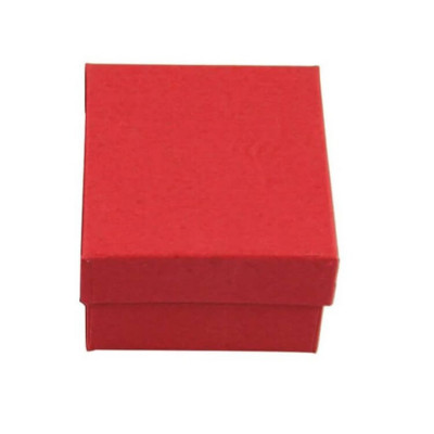 Cutie pentru ceas cu pernita, culoarea rosu foto