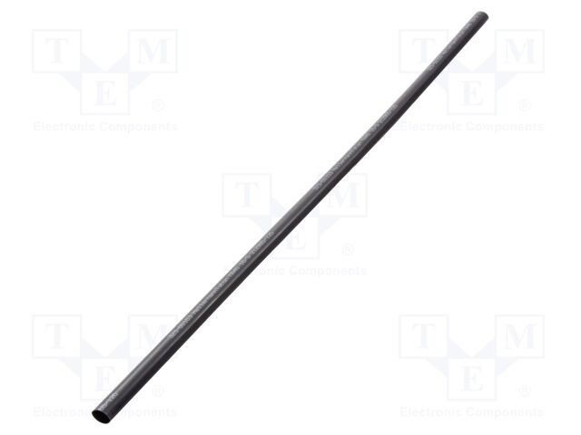 Manșon termocontractabil 16mm negru HELLERMANNTYTON
