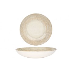 Bonna Farfurie ad&acirc;ncă - Patera - Porţelan - 23 cm (1000cc) - set de 6