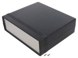 Carcasă ABS Neagră IP54 cu Panou 206x180x64mm