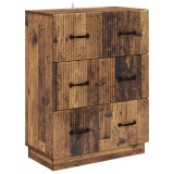 vidaXL Dulap cu sertare Lemn vechi 66 x 34,5 x 87 cm Lemn prelucrat 895303