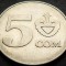 Moneda 5 SOM - REPUBLICA KYRGYZSTAN, anul 2008 * cod 5168