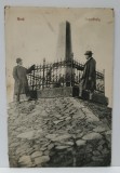 ARAD , MONUMENTUL MARTIRILOR , CARTE POSTALA ILUSTRATA , MONOCROMA, DATATA 1907