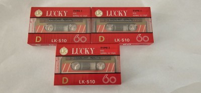 CASETA AUDIO LUCKY LK-510 , LOT 3 BUCATI SIGILATE . foto