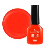 Cumpara ieftin Oja Semipermanenta SensoPRO Milano, BELLA Collection - Red Orange, 7ml
