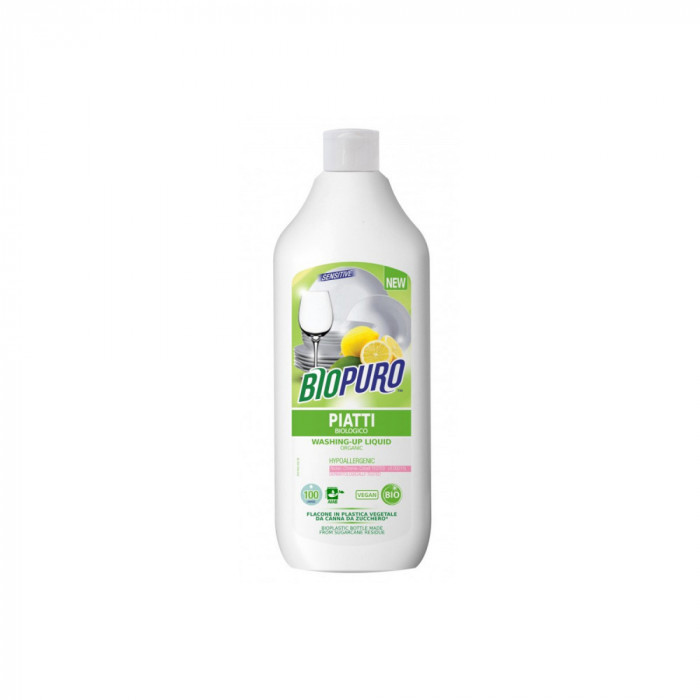 Detergent hipoalergen lichid pt. spalat vase BIO 500ml