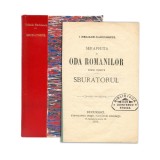 I. Heliade-Rădulescu, Seraphita și Oda Rom&acirc;nilor. Poezii inedite. Sburătorul, 1872