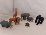 Set 7 figurine de calitate,5 buc schleich+papo+safari