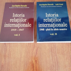 Duroselle, Istoria relațiilor internaționale 1919-până în zilele noastre, 2 vol.