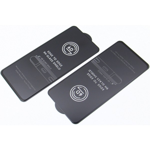 Folie de protectie Ecran OEM pentru Apple iPhone 16e / 14 / 13 Pro / 13, Sticla Securizata, Full Glue, Set 10 bucati, 6D, Neagra