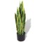 vidaXL Plantă artificială Limba-soacrei cu ghiveci, 65 cm, verde 244428