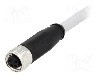 Conector M8, 4 pini, clasa etanseitate {{Clasa etan&amp;#351;eitate}}, HARTING - 21348100481020