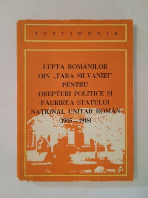 Ioan Tomole (dedicație) - Lupta rom&amp;acirc;nilor din Țara Silvaniei pentru drepturi politice și făurirea statului... foto