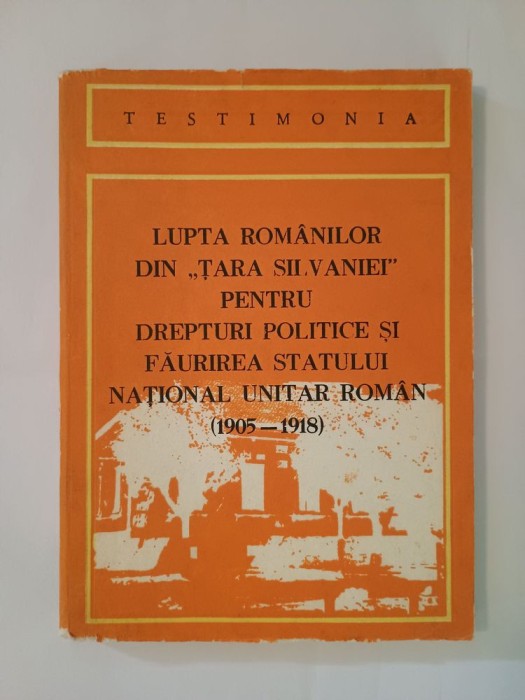 Ioan Tomole (dedicație) - Lupta rom&acirc;nilor din Țara Silvaniei pentru drepturi politice și făurirea statului...