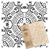 Șablon de plastic reutilizabil pentru țiglă // JUBERRI - 25x25cm