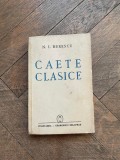 N. I. Herescu - Caete clasice (1941)