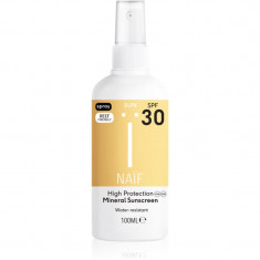 Naif Sun Mineral Sunscreen SPF 30 spray protector pentru plajă SPF 30 100 ml