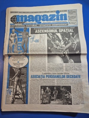 ziarul magazin 9 octombrie 2003 foto