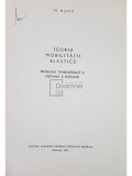 M. Misicu - Teoria mobilitatii elastice (Editia: 1972)