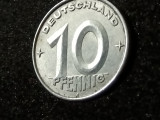 10 pfennig 1952 A (in capsula) DDR, UNC + Luciu , impecabila [poze]