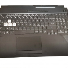 Carcasa superioara cu tastatura palmrest Laptop, Asus, Tuf Gaming FX506, FX506LI, FX506IU, 3BBKXTAJN00, FX506LU, FX506LH