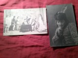 2 Ilustrate :1 CP si 1 Fotografie - Artisti Romania , una circulata 1906 Sibiu- Blaj