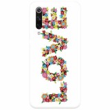 Husa silicon pentru Xiaomi Mi 9, Love Made By Flowers