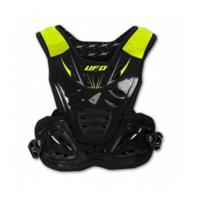 Armura Ufo Plast Reactor 2 negru/galben fluorescent