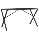 Cumpara ieftin Picioare masa de sufragerie X-Frame 140x60x73 cm Otel