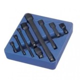 Set prelungitoare de impact 1/4, 3/8, 1/2 ,Set prelungitoare chei tubulare impact