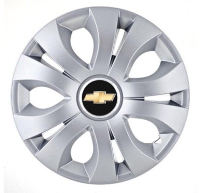 Set 4 capace roti Top Gray pentru gama Chevrolet, R17 foto