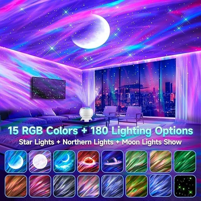 Galaxy Projector &ndash; Northern Lights Edition