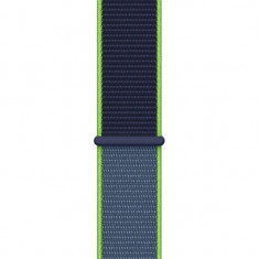 Curea Apple Watch Sport Loop Neon Lime 45 44 42mm