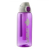 Sticlă Apă Sport, Cu Acumulator de Gheață, Mov, Capacitate 750 ml, Plastic, Design Ergonomic, Curea, Oem
