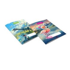 Caiet BiroCO tip II, format A5, 24 file, hartie 80 g/mp