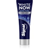Signal White Now Men Super Pure pasta de dinti special pentru barbati cu efect de albire 75 ml