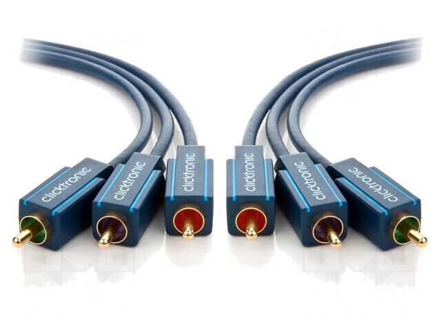Cablu RCA x3 Aurit 15m