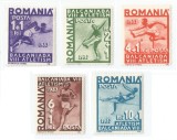 Romania, LP 121/1937, A 8-a Balcaniada de Atletism - Bucuresti, MNH